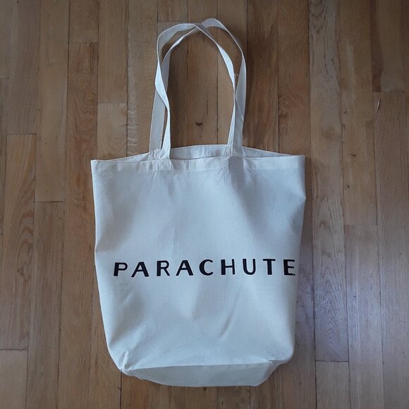 PARACHUTE Cream Color 16" Cloth Tote - Picture 1 of 4